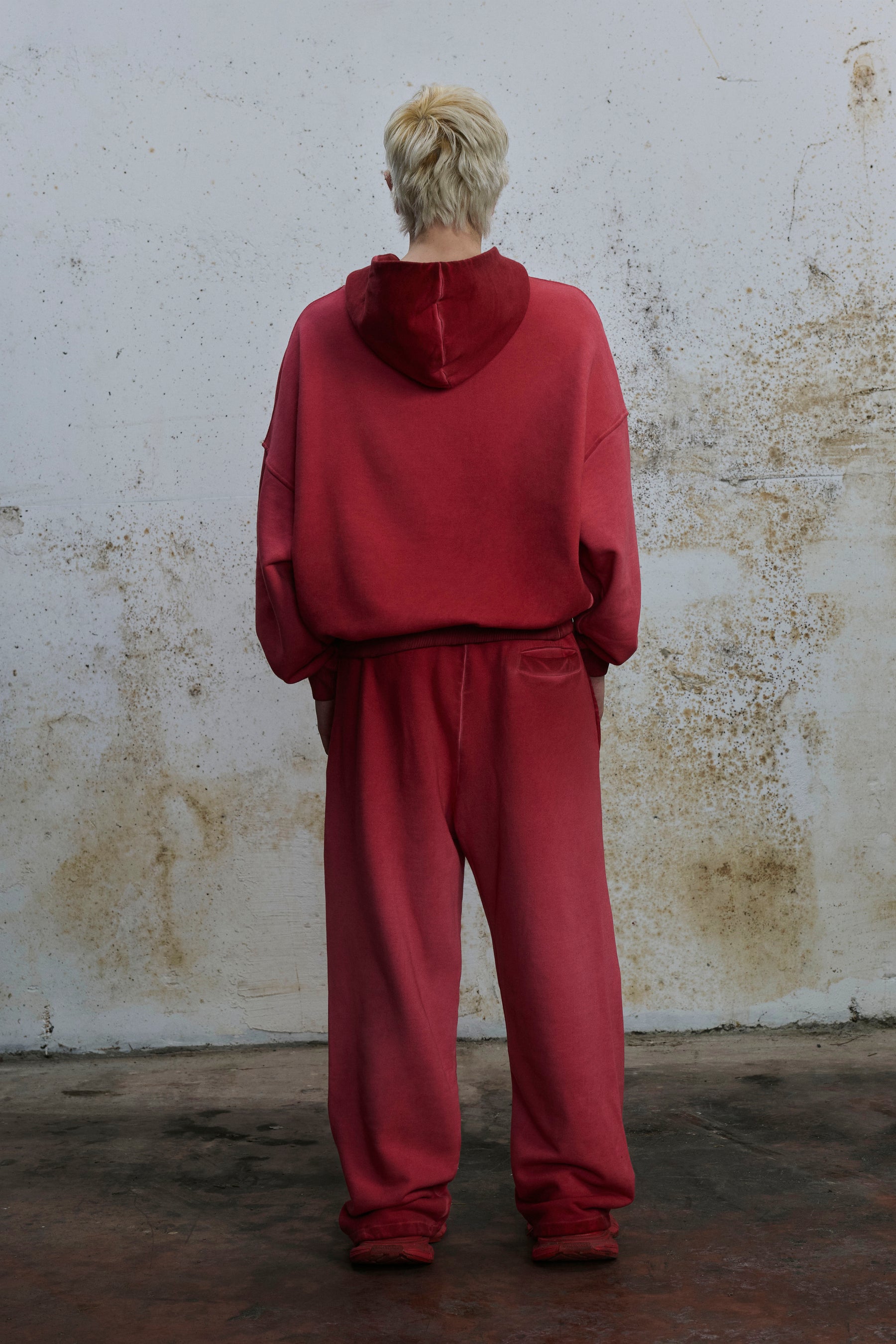 LINE I — SWEATPANT FADED RED