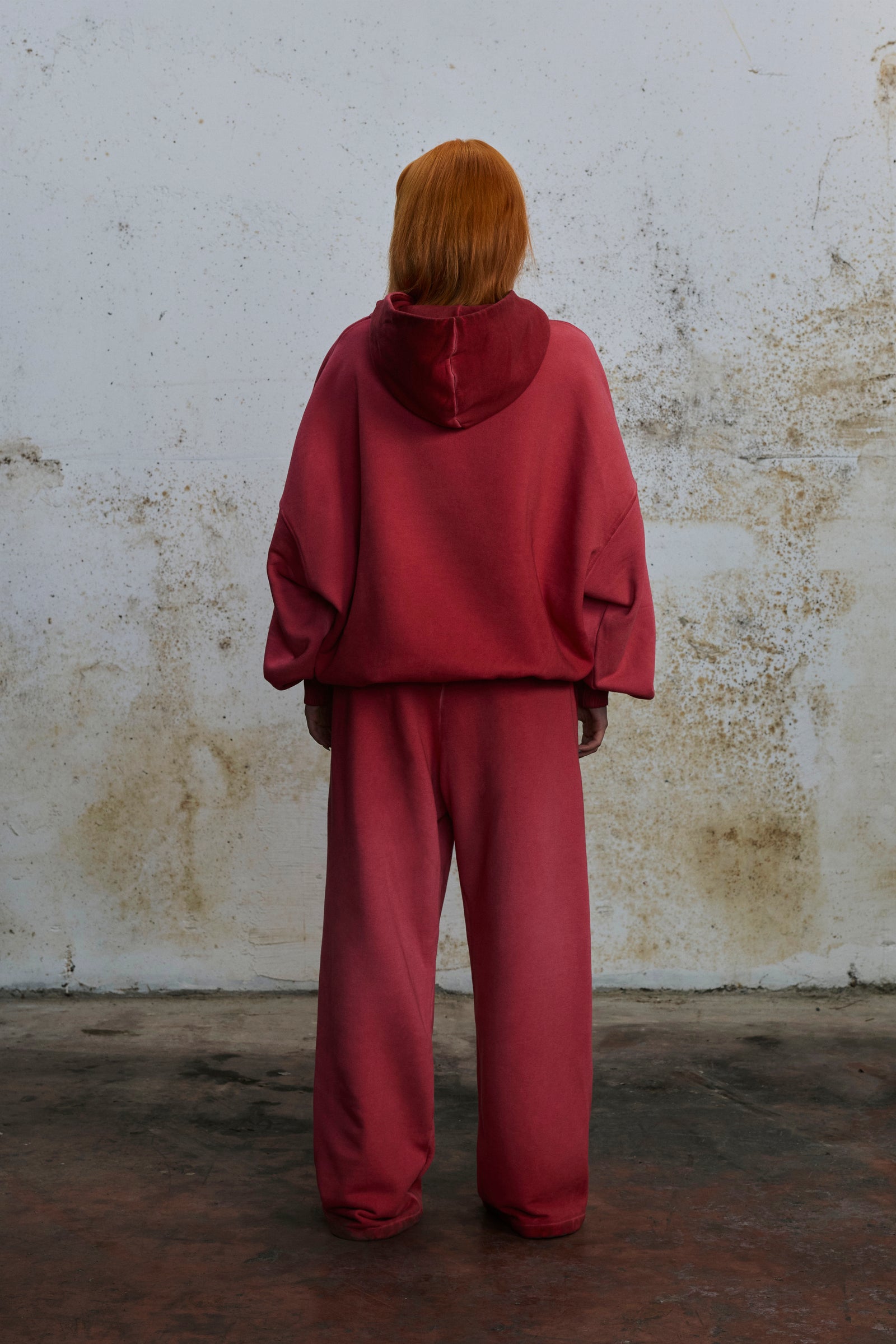 LINE I — SWEATPANT FADED RED