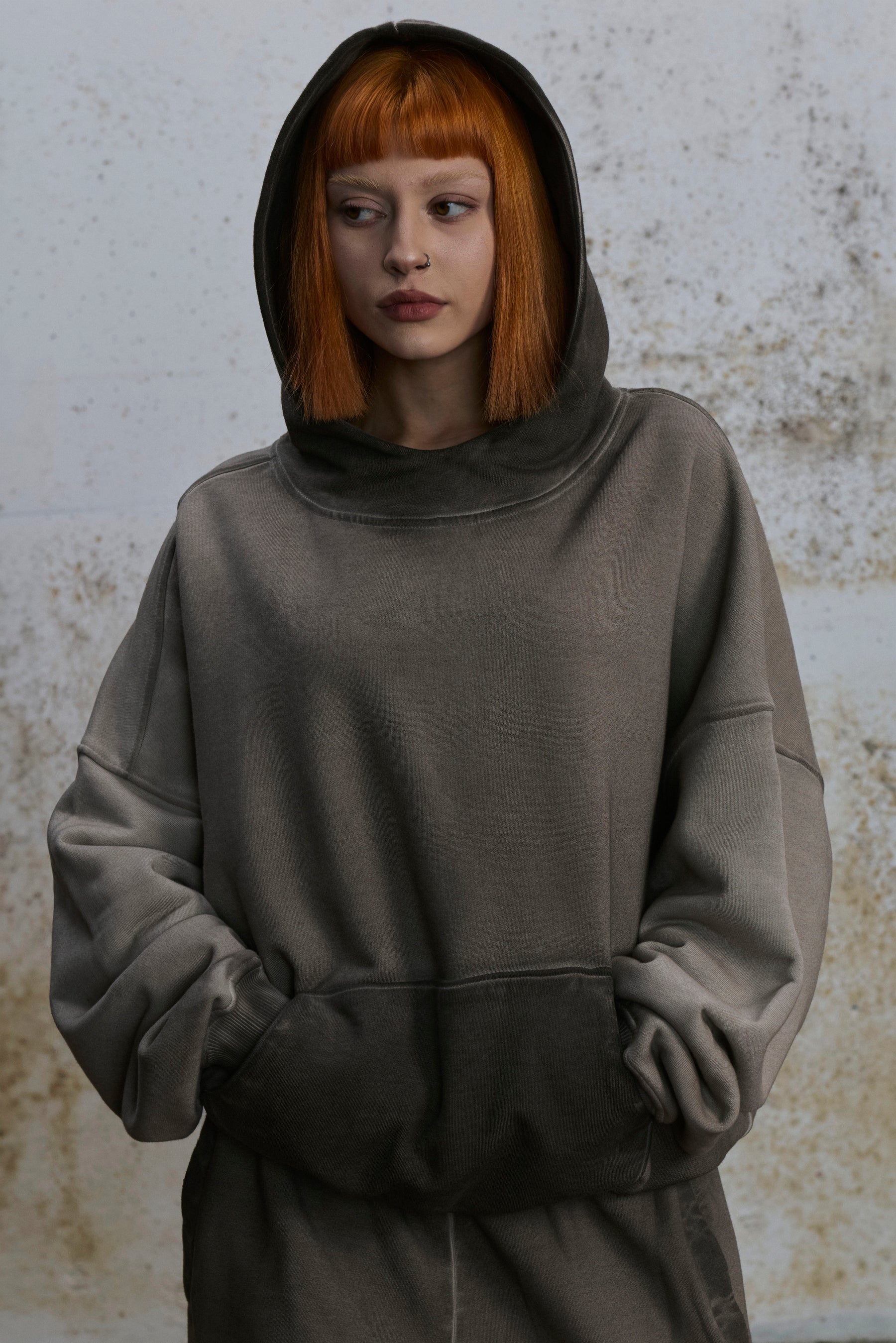 LINE I — HOODIE FADED SAND
