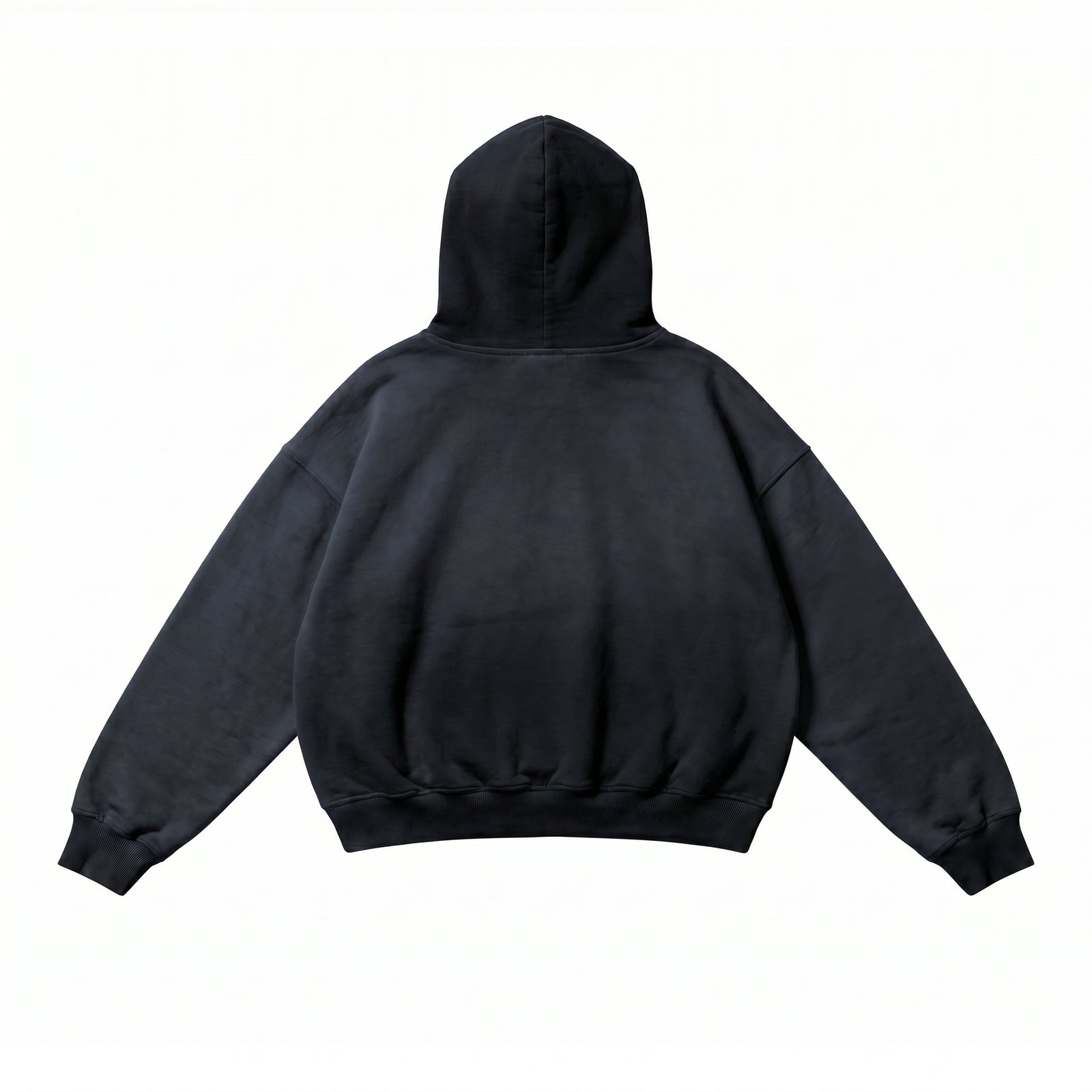 LINE I — HOODIE FADED BLACK