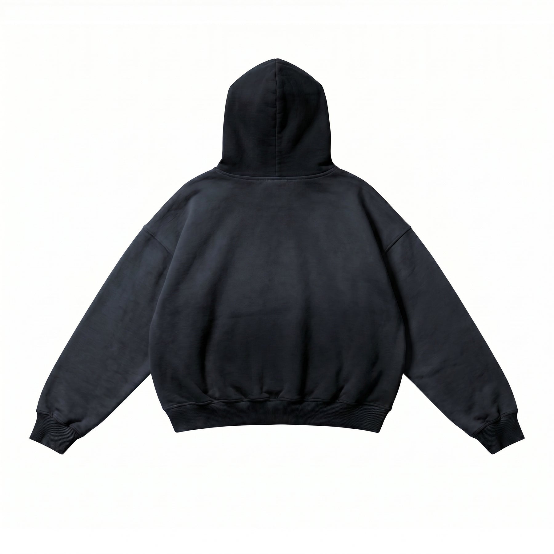 LINE I — HOODIE FADED BLACK
