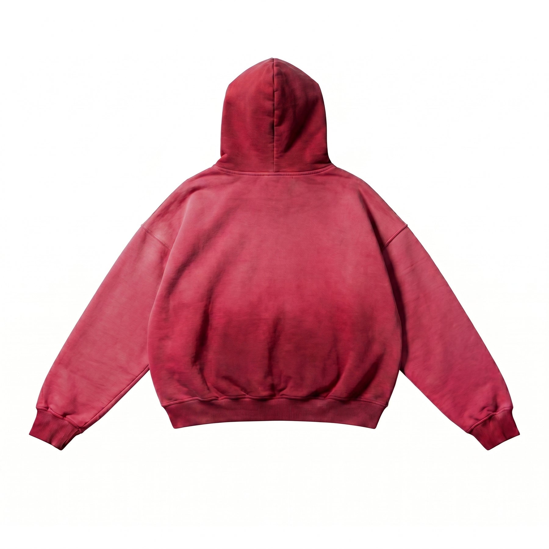 LINE I — HOODIE FADED RED