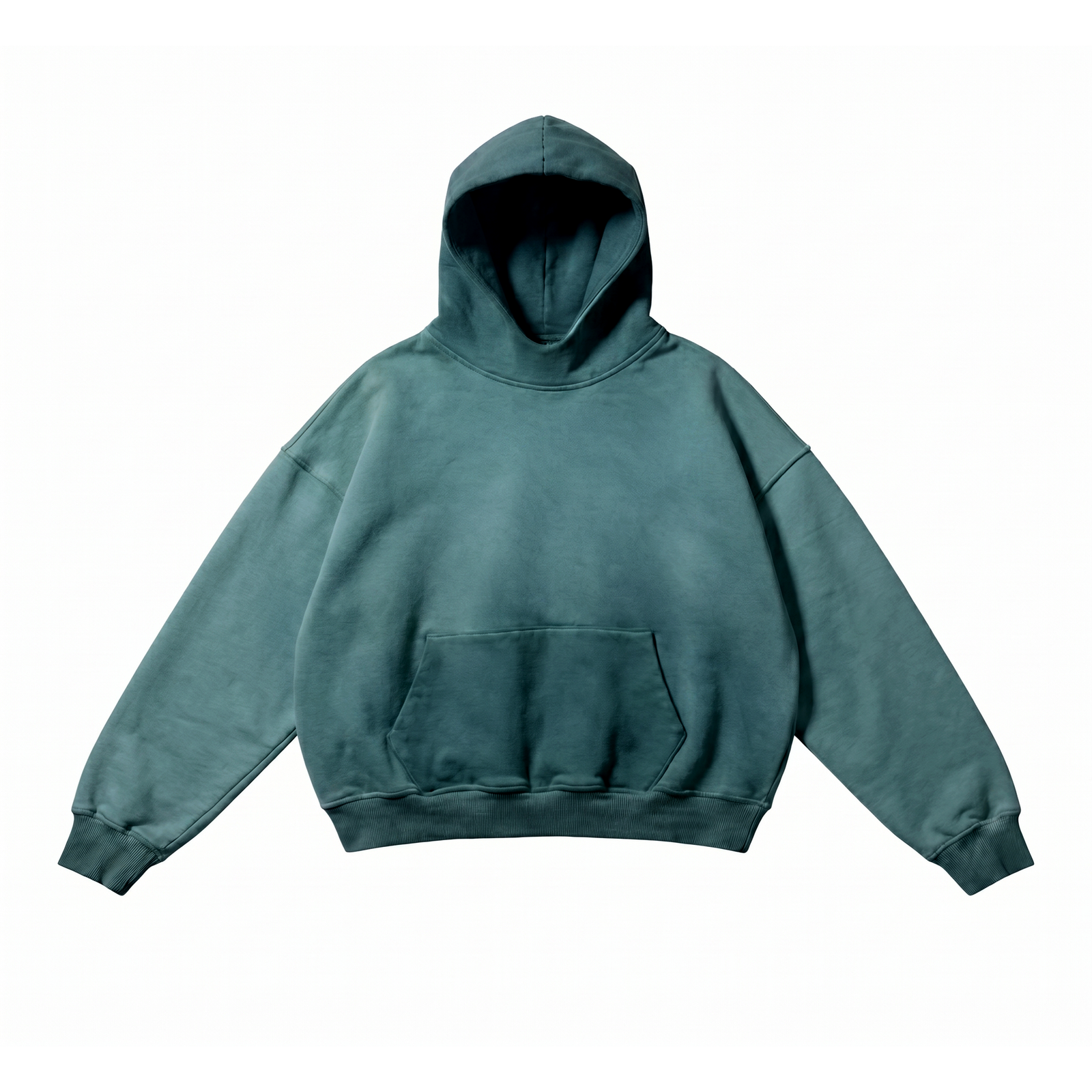 LINE I — HOODIE FADED  BLUE